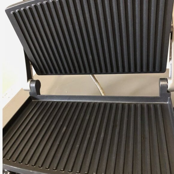 Cuisinart Griddler Panini & Sandwich Press GR-1 Tested Works Stainless Steel - Picture 3 of 9